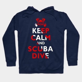 Keep Calm and Scuba Dive Flag Diving Original Hoodie